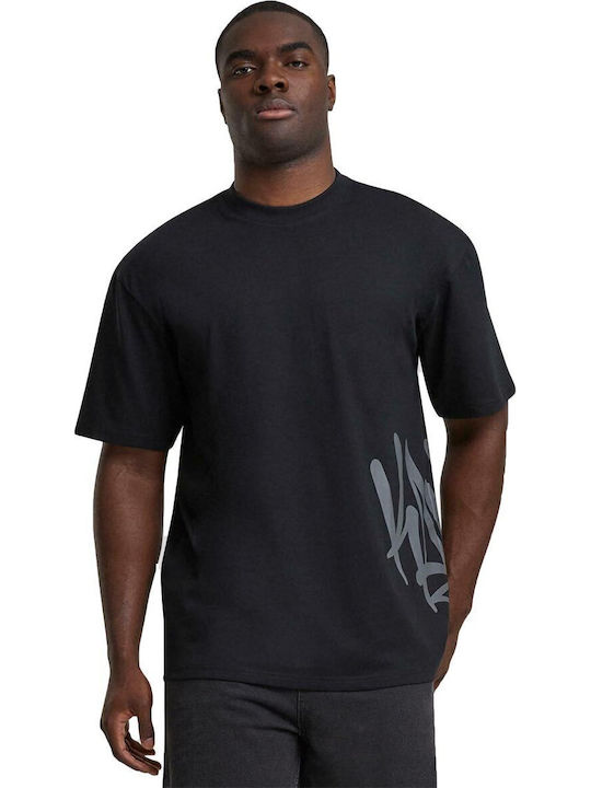 KARL KANI WOVEN SIGNATURE KANI TAG Ανδρικό Κοντομάνικο - Μαύρο