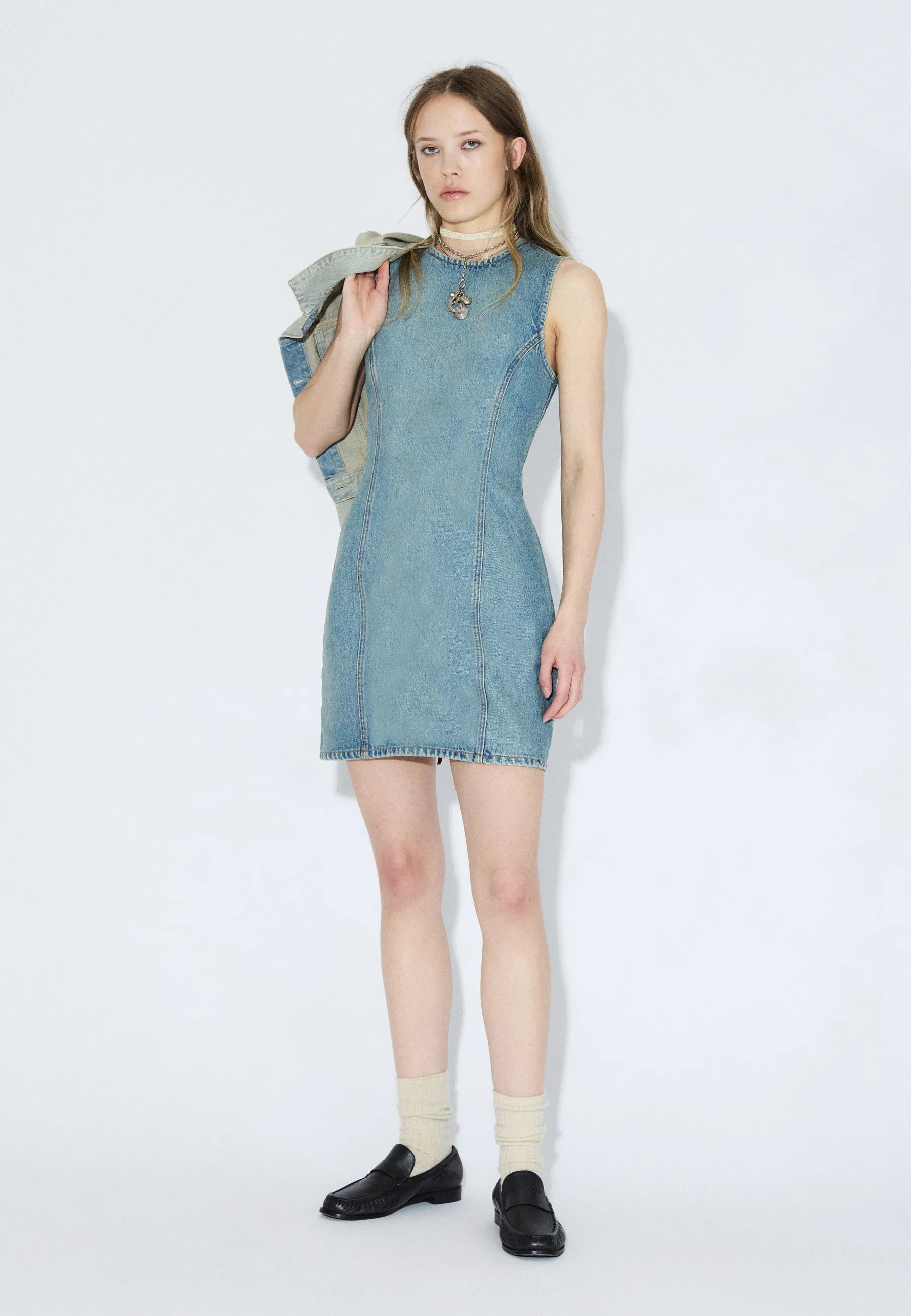 DR DENIM CALISTA Γυναικείο Φόρεμα - Μπλε