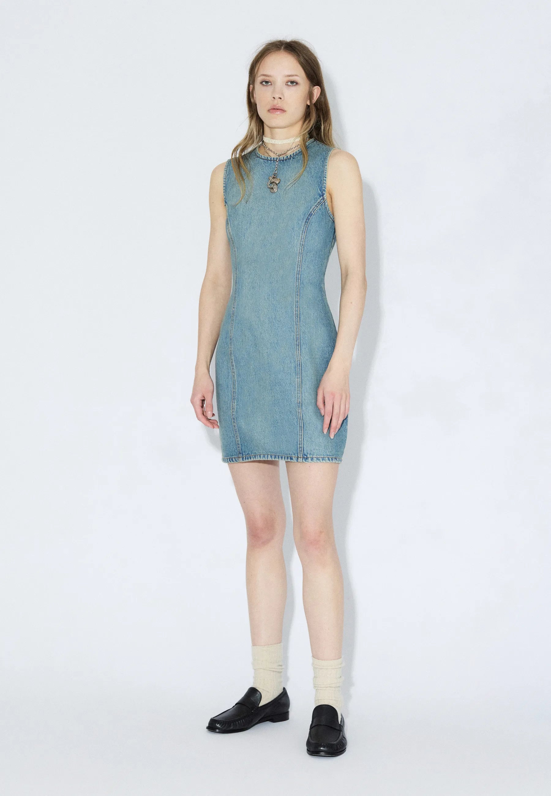 DR DENIM CALISTA Γυναικείο Φόρεμα - Μπλε