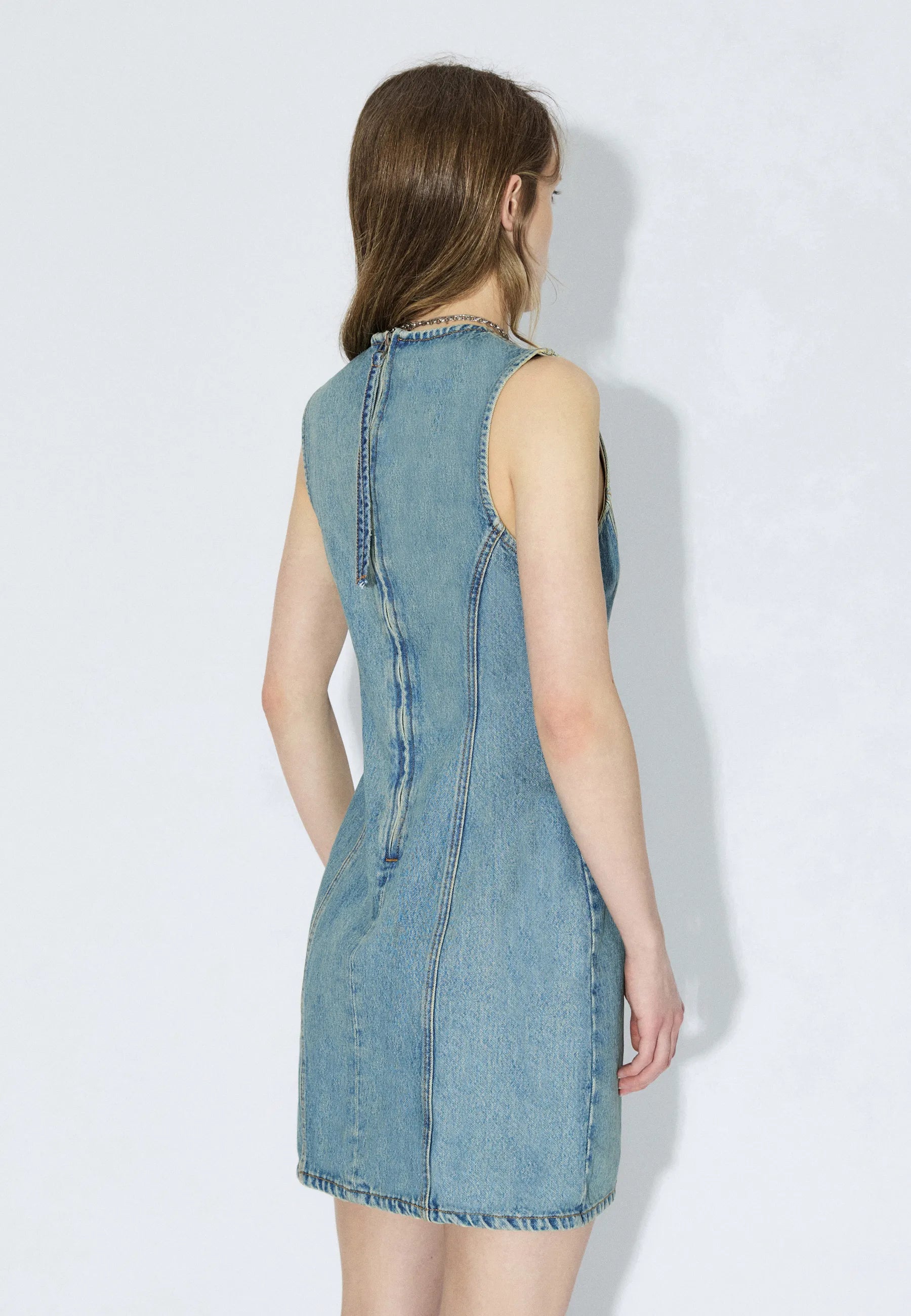 DR DENIM CALISTA Γυναικείο Φόρεμα - Μπλε