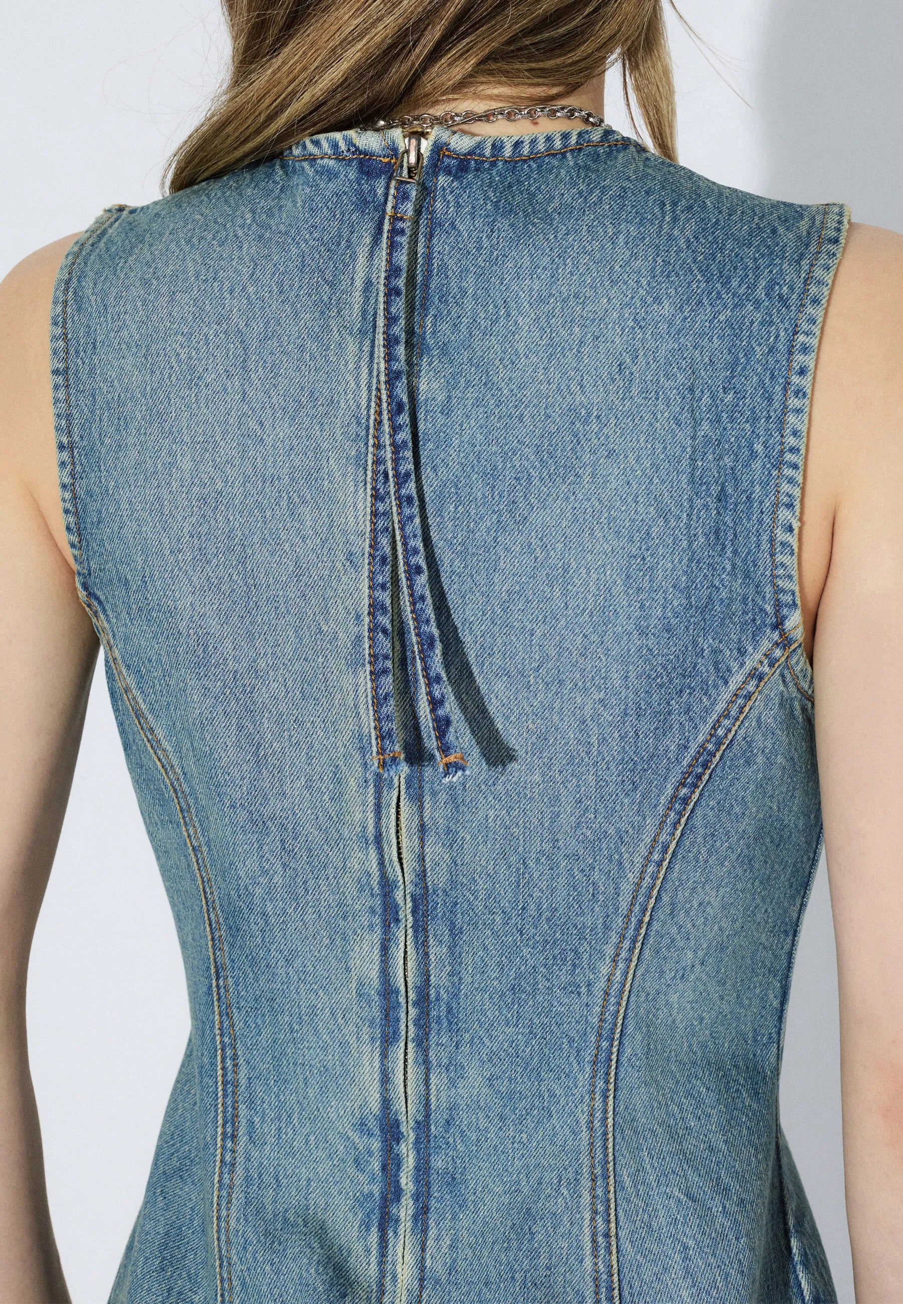 DR DENIM CALISTA Γυναικείο Φόρεμα - Μπλε