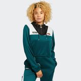Ellesse Fetida Half Zip φούτερ - Πράσινο