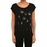 IRIEDAILY  La Fleur  Κοντομάνικο - Μαύρο