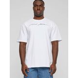 KARL KANI AUTOGRAPH HEAVY JERSEY BOXY TEE - White