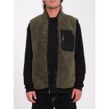 VOLCOM MUZZER FUZZAR Αμάνικο Ανδρικό - Λαδί
