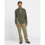 VOLCOM ERROR 92 MOCK NECK Ανδρικό Φούτερ - Λαδί