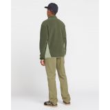 VOLCOM ERROR 92 MOCK NECK Ανδρικό Φούτερ - Λαδί
