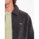 VOLCOM EDWART II ZIP SHERPA Ανδρικό Μπουφάν - Ανθρακί
