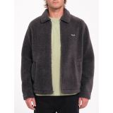 VOLCOM EDWART II ZIP SHERPA Ανδρικό Μπουφάν - Ανθρακί