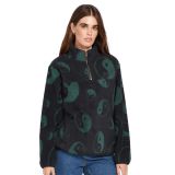 VOLCOM PHEELIN IT MOCK NECK - Black