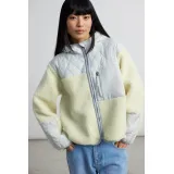 24COLOURS SHERPA Γυναικείο Μπουφάν - Μπεζ