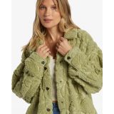 BILLABONG SUNDOWN SHERPA Γυναικείο Μπουφάν - Πράσινο