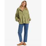 BILLABONG SUNDOWN SHERPA Γυναικείο Μπουφάν - Πράσινο