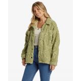 BILLABONG SUNDOWN SHERPA Γυναικείο Μπουφάν - Πράσινο