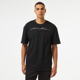 KARL KANI AUTOGRAPH HEAVY JERSEY BOXY TEE - Black