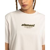 ELEMENT VELVET Γυναικείο Κοντομάνικο - Εκρού
