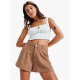 ROXY ATTRACTIVE LIGHT CHINO Γυναικείο Σορτς - Καφέ