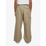 KARL KANI WOVEN RETRO WASHED PARACHUTE PANTS - Khaki