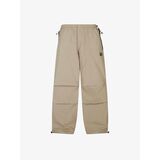 KARL KANI WOVEN RETRO WASHED PARACHUTE PANTS - Khaki