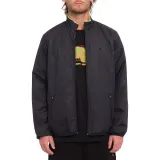 VOLCOM SIDESTONE REVERSIBLE JACKET - Black