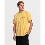 BILLABONG ORIGINAL ARCH PREMIUM WAVE WASH Ανδρικό Κοντομάνικο - Κίτρινο