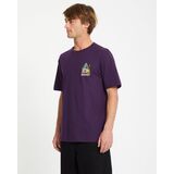 VOLCOM CATV Ανδρικό Κοντομάνικο - Μωβ