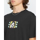 VOLCOM SPACE THING  Ανδρικό Κοντομάνικο - Μαύρο