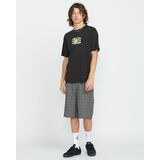VOLCOM SPACE THING  Ανδρικό Κοντομάνικο - Μαύρο