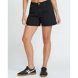 VOLCOM STONED BOYFRIEND Γυναικείο Σορτς - Μαύρο