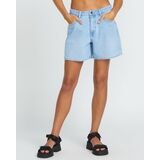 VOLCOM STONED BOYFRIEND Γυναικείο Σορτς - Μπλε