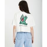 VOLCOM ALIX 1 Γυναικείο Κοντομάνικο - Λευκό