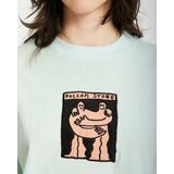 VOLCOM DOWNTOWN Γυναικείο Κοντομάνικο - Τιρκουάζ