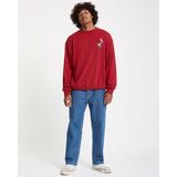 VOLCOM JJ. VILLARD Ανδρικό Φούτερ - Κόκκινο