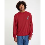 VOLCOM JJ. VILLARD Ανδρικό Φούτερ - Κόκκινο