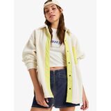 ROXY CHLOE KIM POLAR SHACKET Γυναικείο Φλις - Λευκό