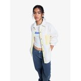 ROXY CHLOE KIM POLAR SHACKET Γυναικείο Φλις - Λευκό