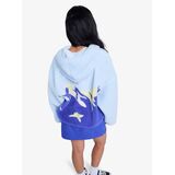 ROXY CHLOE KIM PRINT Γυναικείο Φλις - Γαλάζιο