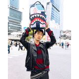 SPRAYGROUND HACKED SHARK DLXR  Τσάντα Πλάτης