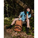 SPRAYGROUND SHARK CENTRAL DLX-FAUX SUEDE BACKPACK  Τσάντα Πλάτης