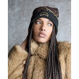 SPRAYGROUND GOLD CHAIN CHECK Σκουφάκι - Καφέ