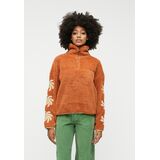 BILLABONG SUN FUN HALF ZIP Γυναικείο Φλις - Καφέ