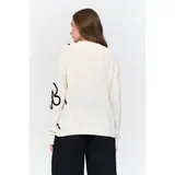 24COLOURS Γυναικείο Πουλόβερ - Λευκό