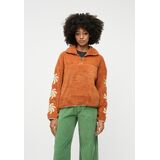 BILLABONG SUN FUN HALF ZIP Γυναικείο Φλις - Καφέ