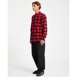 VOLCOM CADEN PLAID Ανδρικό Πουκάμισο - Κόκκινο