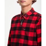 VOLCOM CADEN PLAID Ανδρικό Πουκάμισο - Κόκκινο