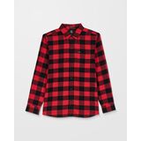 VOLCOM CADEN PLAID Ανδρικό Πουκάμισο - Κόκκινο