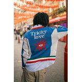KAOTIKO TRICKY LOVE OVERSIZED Ανδρικό Πουλόβερ - Μπλε