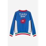 KAOTIKO TRICKY LOVE OVERSIZED Ανδρικό Πουλόβερ - Μπλε