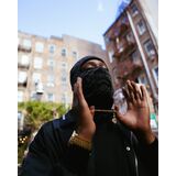 SPRAYGROUND 3AM SKI MASK - Μαύρο