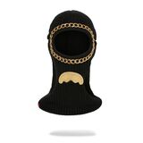 SPRAYGROUND GOLDEN LIFE SKI MASK - Μαύρο
